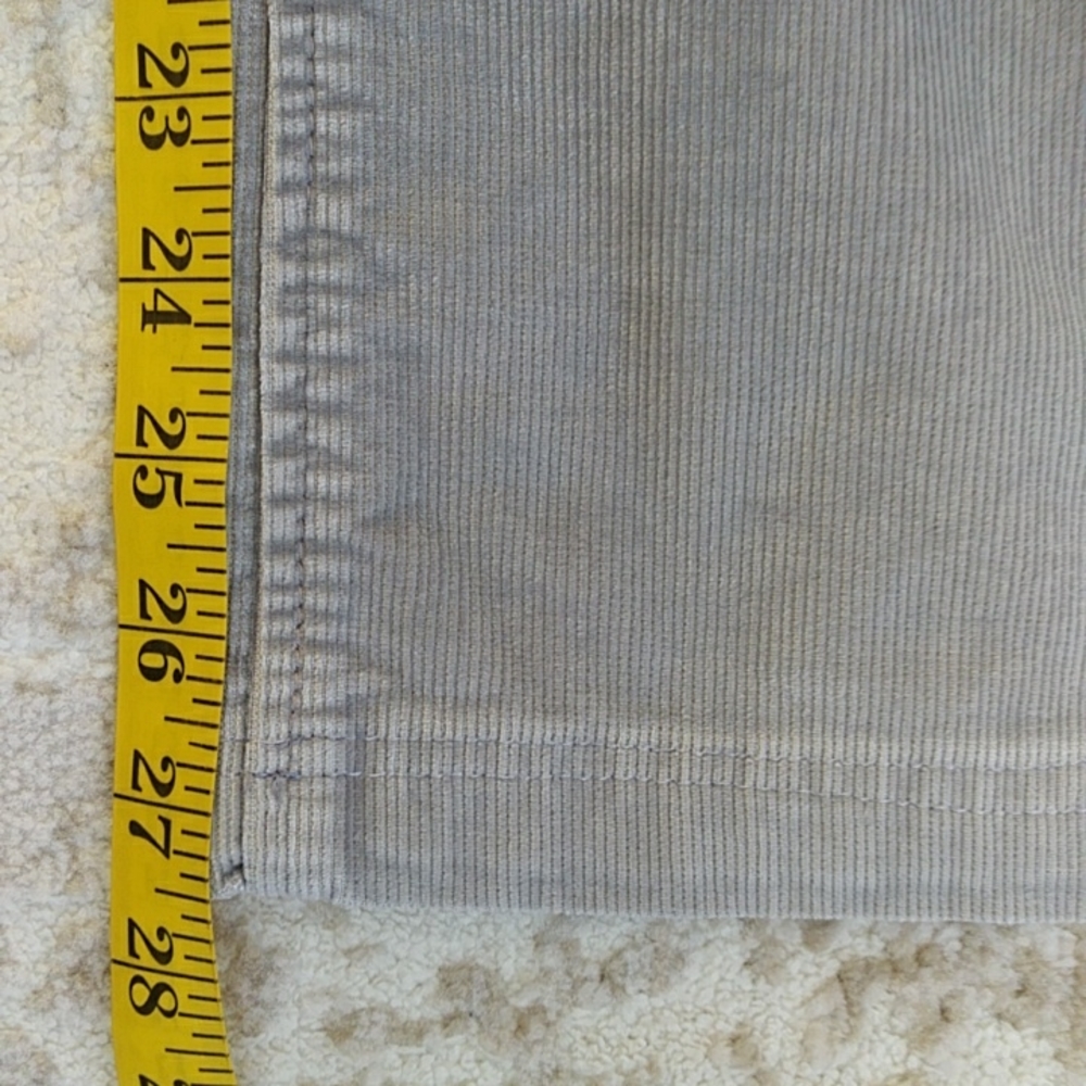 Eddie Bauer Corduroy Bootcut Fit Pants 16 Gray Grey - Picture 14 of 15